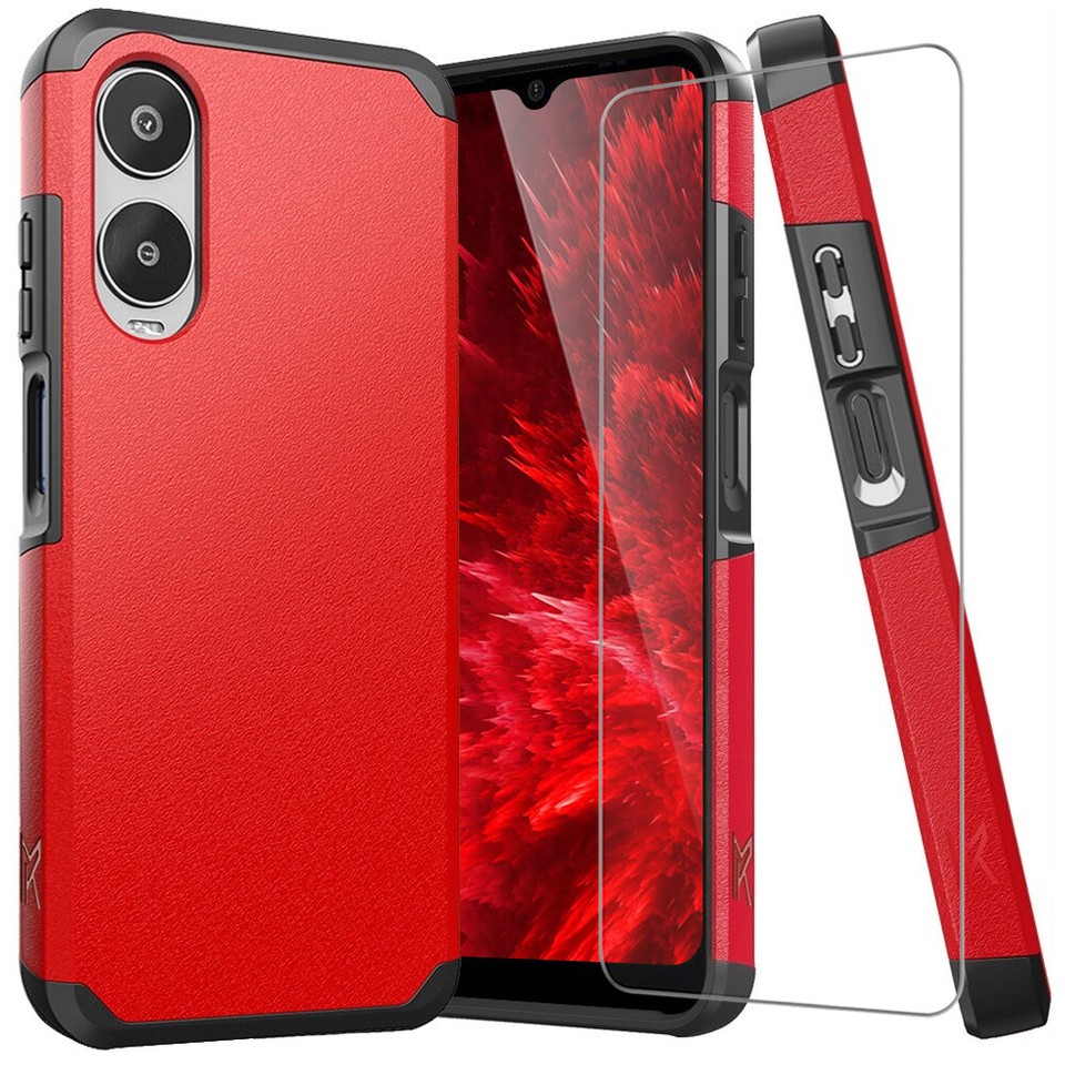 For AT&T Verge (SL219A) Phone Case Dual Layer Hard Hybrid Cover ...