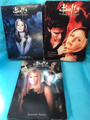 Buffy The Vampire Season 1 2 And 4 DVD Box Set Lot | eBay