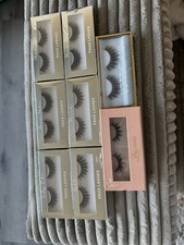 Pestañas Lily Everyday Miami, Huda Beauty Lottie #19 y pestañas Tru Beauty (8 pares)