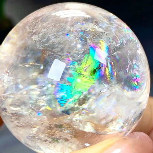 185G Natural Rainbow Osmanthus Quartz Sphere Crystal Healing - 第 10/17 張圖片