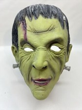 Frankenstein U.S.C Inc Halloween Scary Full Size 1998 Adult Mask Monster Vintage