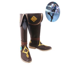 Genshin Impact Kaeya Shoes Cosplay Men Boots