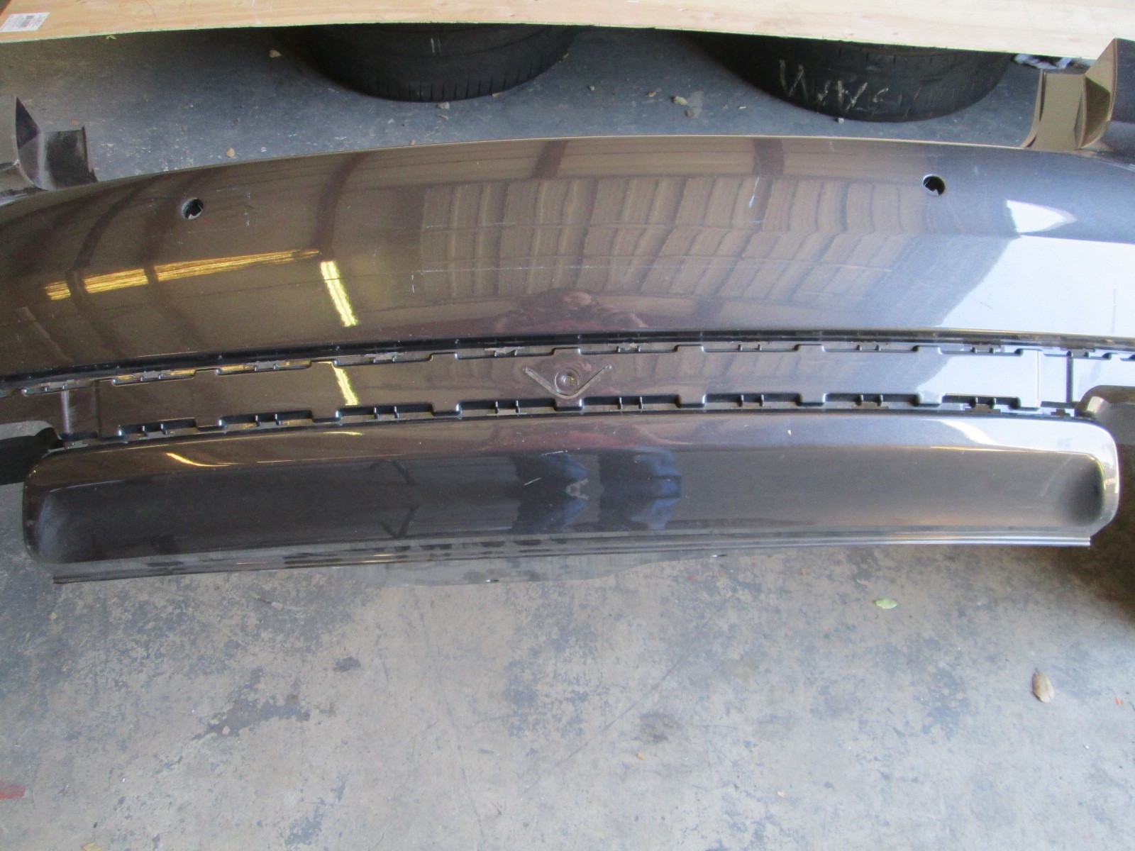 Maserati Quattroporte  Rear Bumper # 670010263 - Silver
