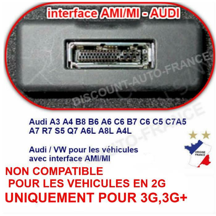 KIT AUDIO BLUETOOTH MP3 AUTORADIO AUDI MMI 3G,3G Alta,3G+A4 A5 Q3 A7 A6 foto 2