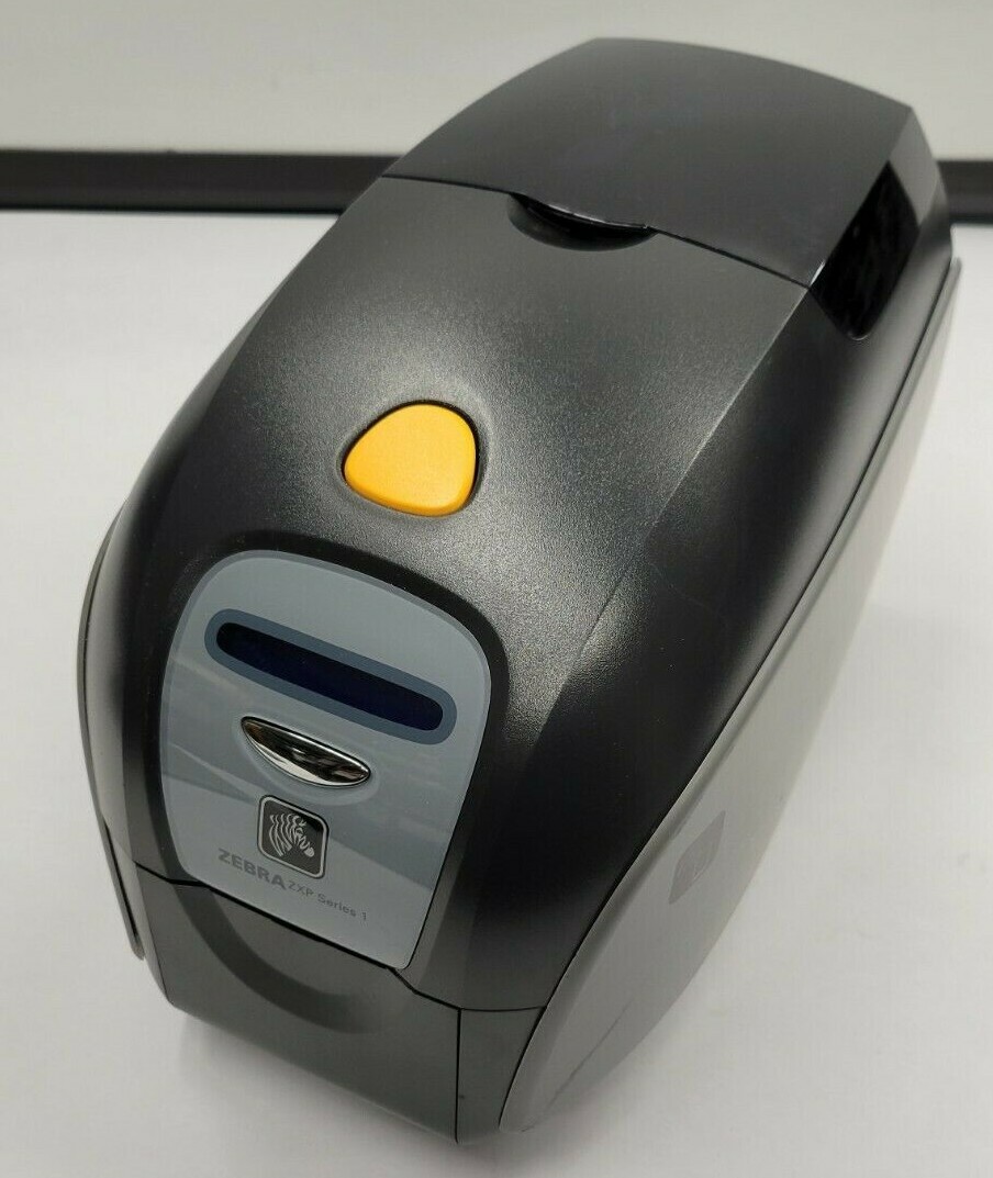 GENUINE ZEBRA ZXP SERIES 1 CARD PRINTER TESTED WARRANTY | eBay