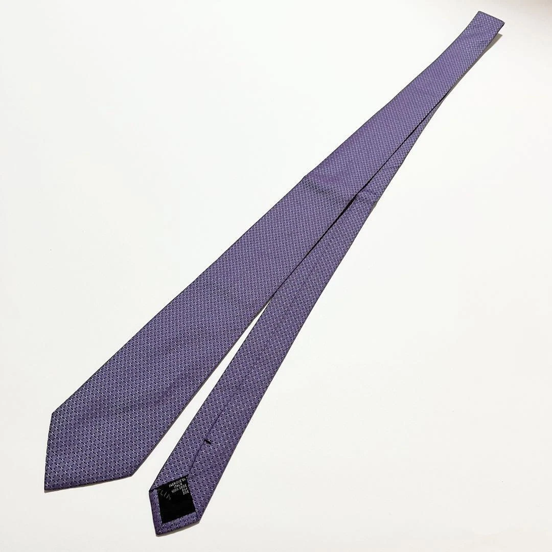 CELINE cravatta uomo seta originale usata cravatta abito classico lusso multicolore #14