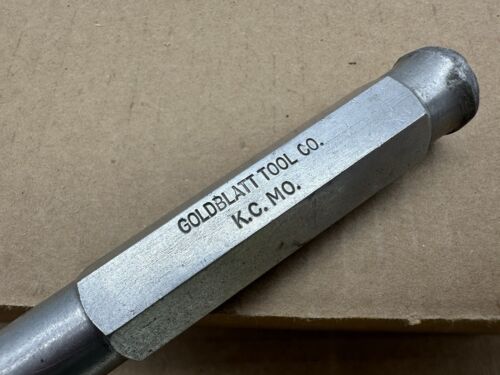 Vintage Goldblatt Tool Co. Kansas City Kansas Punch Mason's Tools Made USA - Picture 2 of 10