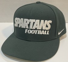 Nike True MSU Michigan State Spartans Football Snapback Hat Cap FREE SHIPPING