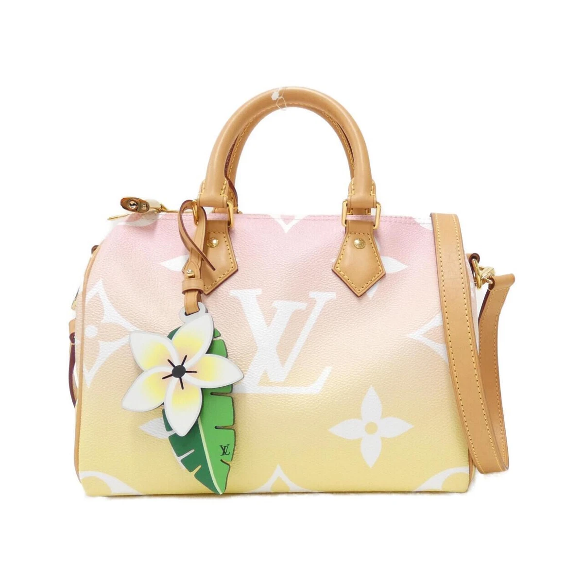 Authentic LOUIS VUITTON by the Pool Speedy Bandouliere 25cm M45724