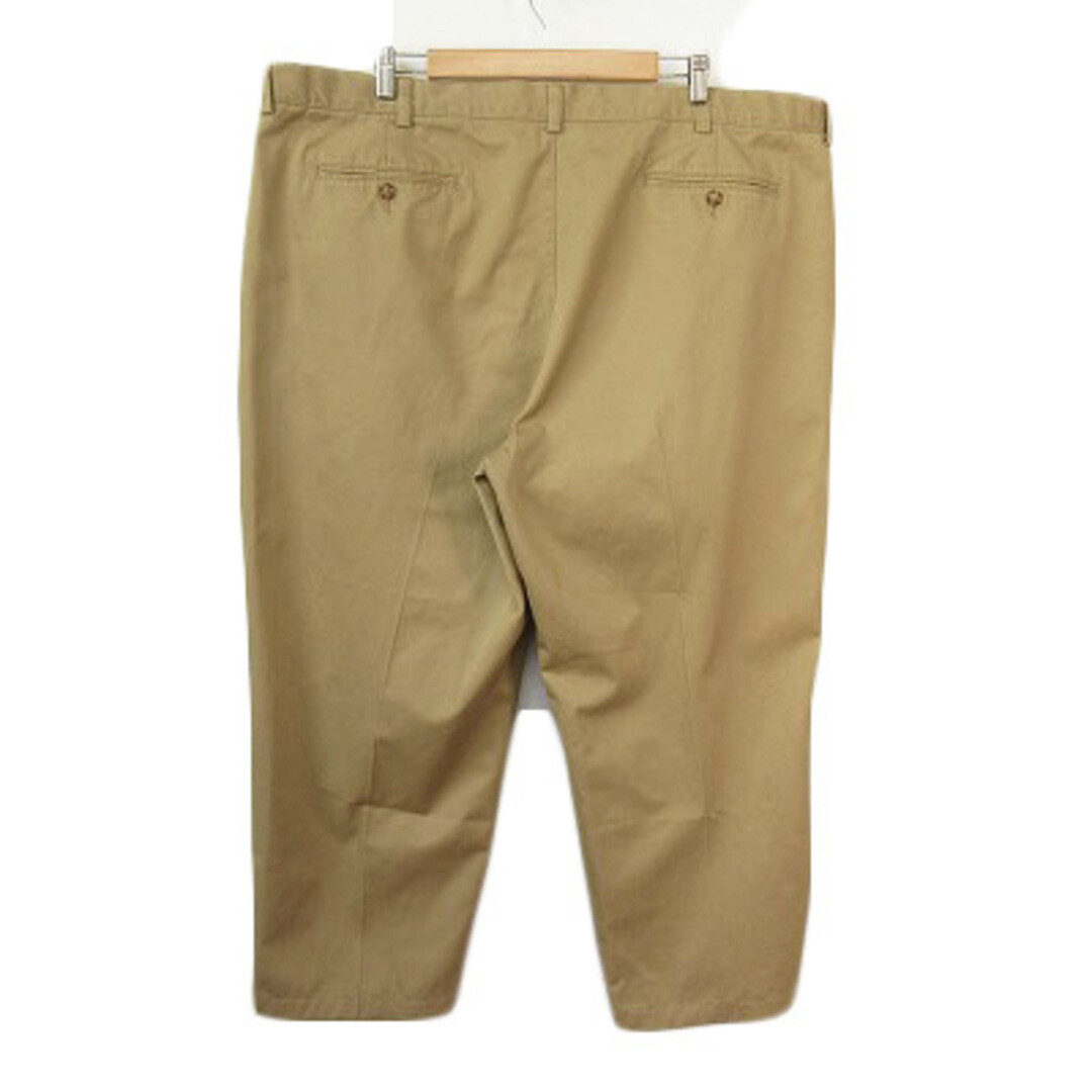 L.L.BEAN 238076 Chino Pants 2 Tuck Tapered 46 Beige Used L.L.BEAN 238076 Chino Pants 2 Tuck Tapered 46 Beige Used