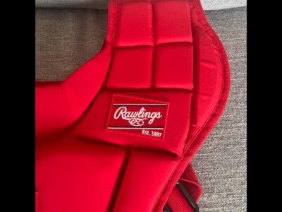 Supreme Rawlings Catcher's Chest Protector Red SS20 Size ONE