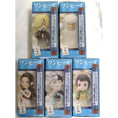 ONE PIECE MONDE de Collection Figurine Wano Pays Onigashima 3 / Tout 5
