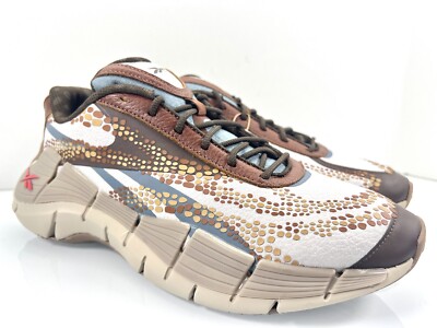 【ムギ】1本 REEBOK JURASSIC WORLD ZIG KINETICA 2.5 STARK GREY GRIZZLY BROWN