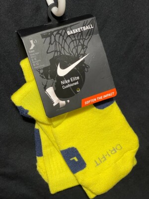 NIKE ELITE Basketball Crew Socks SX3692 743 M BIN 8 Medium eBay