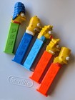 Simpson Family PEZ Dispenser Lot Bart Lisa Marge Homer Maggie Collectible Toys — photo 2