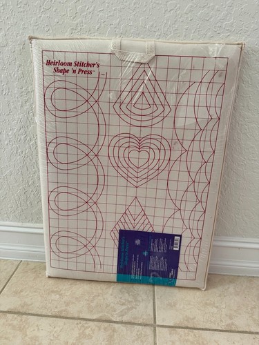 Vintage June Tailor Heirloom Stitcher's Shape and Press Bishop Collar Guide