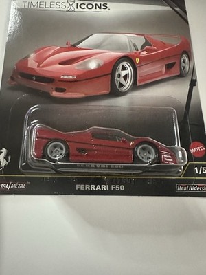 ホットウィールFerrari F50 Timeless Icons 未開封 Hot Wheels 1:64 Premium 2025 Car Culture Timeless Icons Ferrari