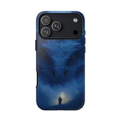 Phone Ink - iPhone | Galaxy | Pixel Case - Blue Dragon Wizard Staff