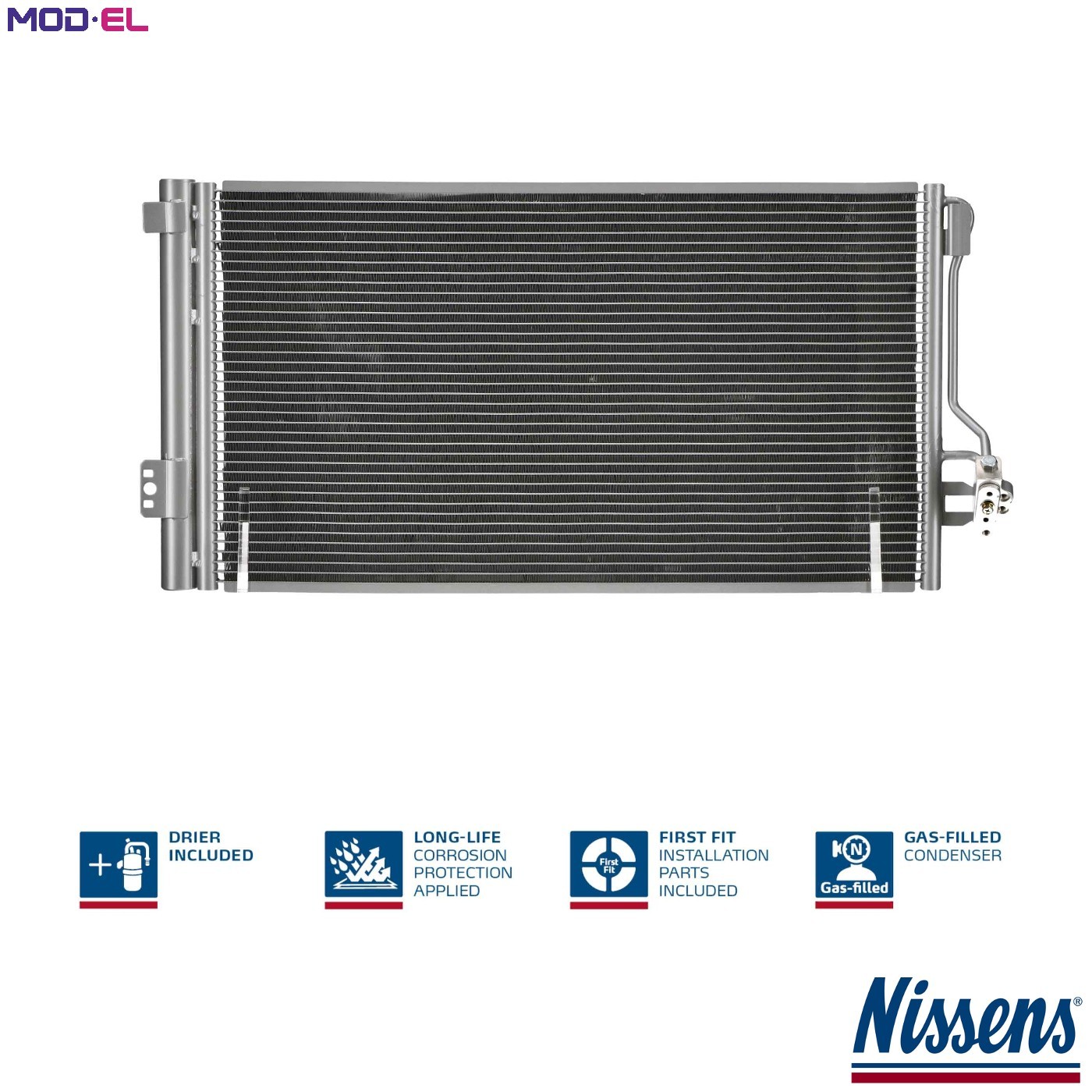 CONDENSER AIR CONDITIONING 940178 FOR MERCEDES-BENZ VIANO V-CLASS VITO/MIXTO