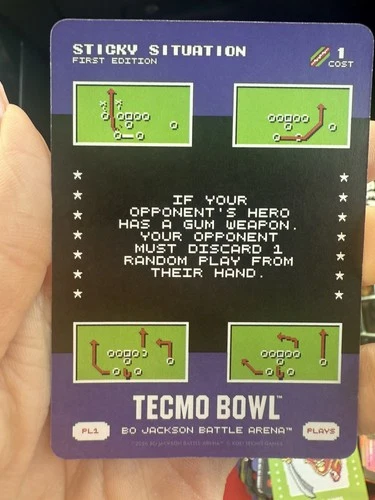 2026 Bo Jackson Battle Arena TECMO BOWL Plays PL-1 SSP Sticky Situation 🔥