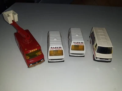 CIRQUE AMAR CAMIONS VOITURES LOT CIRQUE VEHICULES MINIATURES - Photo 1/4