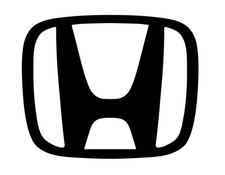 Honda Logo Window Sticker / exterior vinyl / Black / Solid / 8cm wide