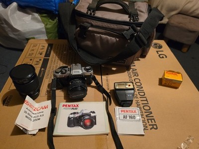 Pentax Program Plus Film Camera w/ SMC Pentax-A f/2 Lens