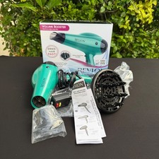Revlon Supreme Styler Ionic Hair Dryer 1875W Teal RVDR5036EME1 Diffuser Included