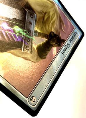 MTG Arcane Signet (Surge Foil) Commander: Final Fantasy 0333 FFVII Cloud NM  | eBay