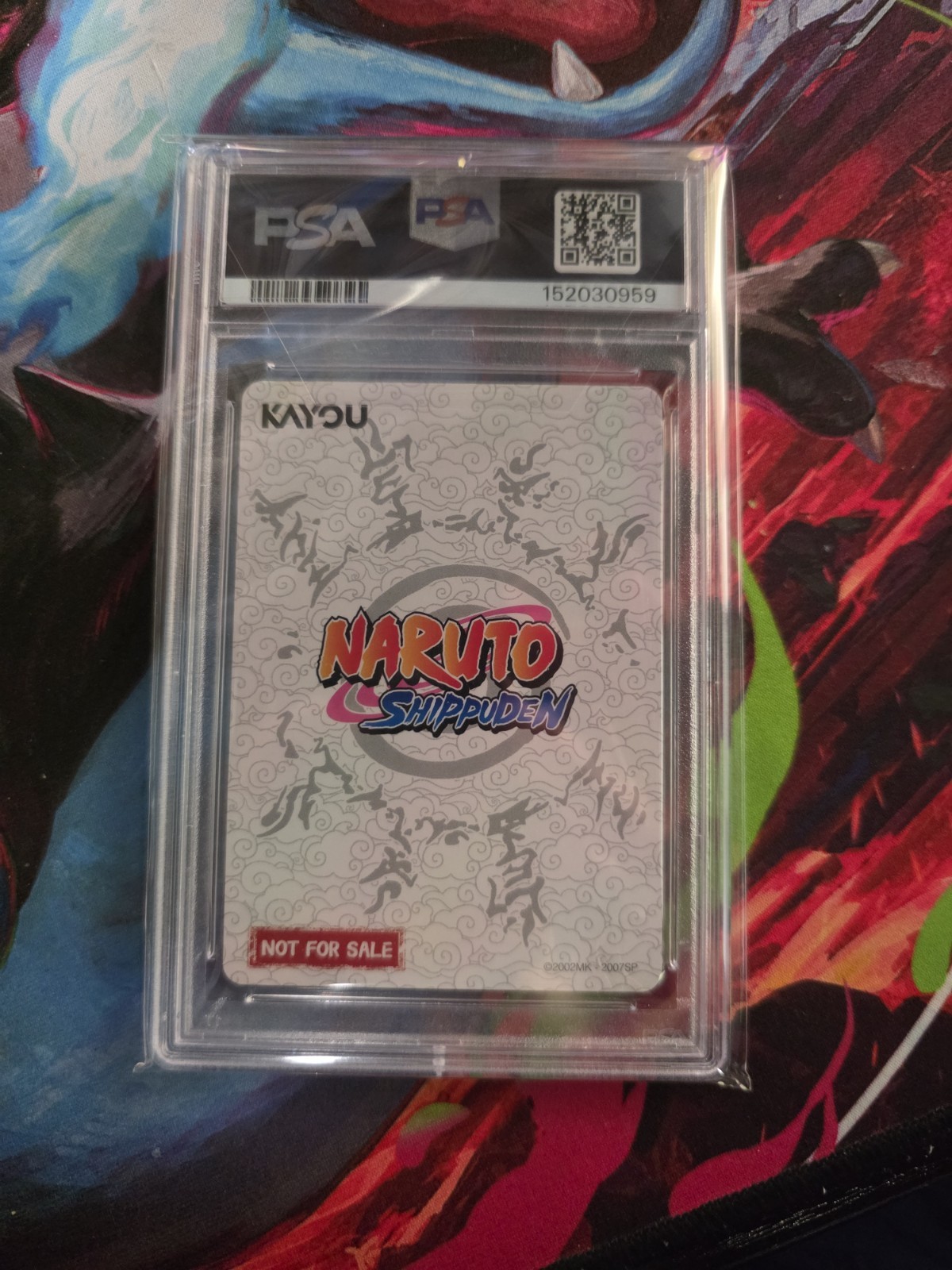 PSA 10 Naruto Uzumaki PSA Magazine Exclusive NRSA-PR-003 Kayou 2025 USA Promo view 3