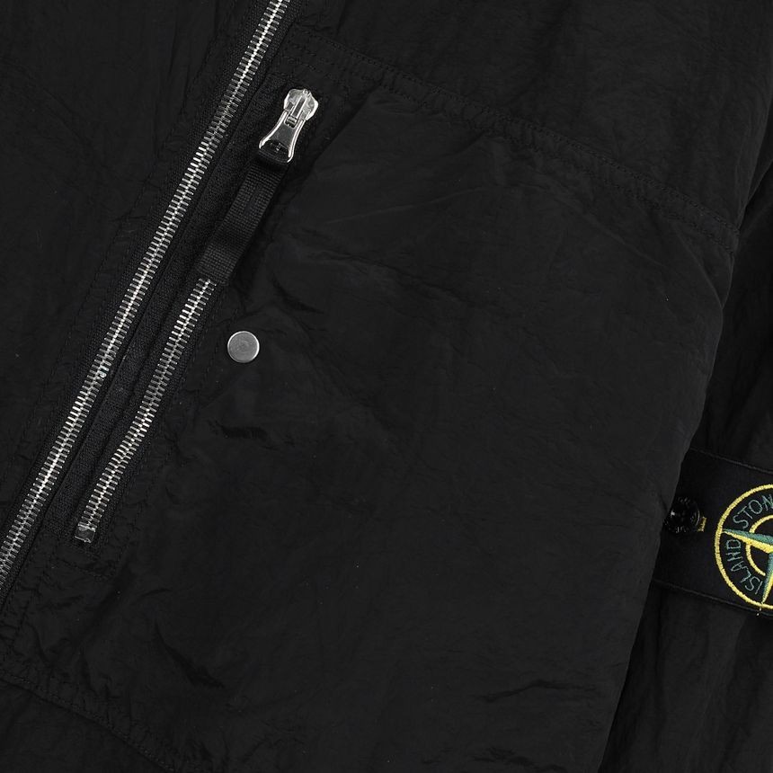 Stone Island Zip Pocket Overshirt - Luxury Regular Fit Style image 8