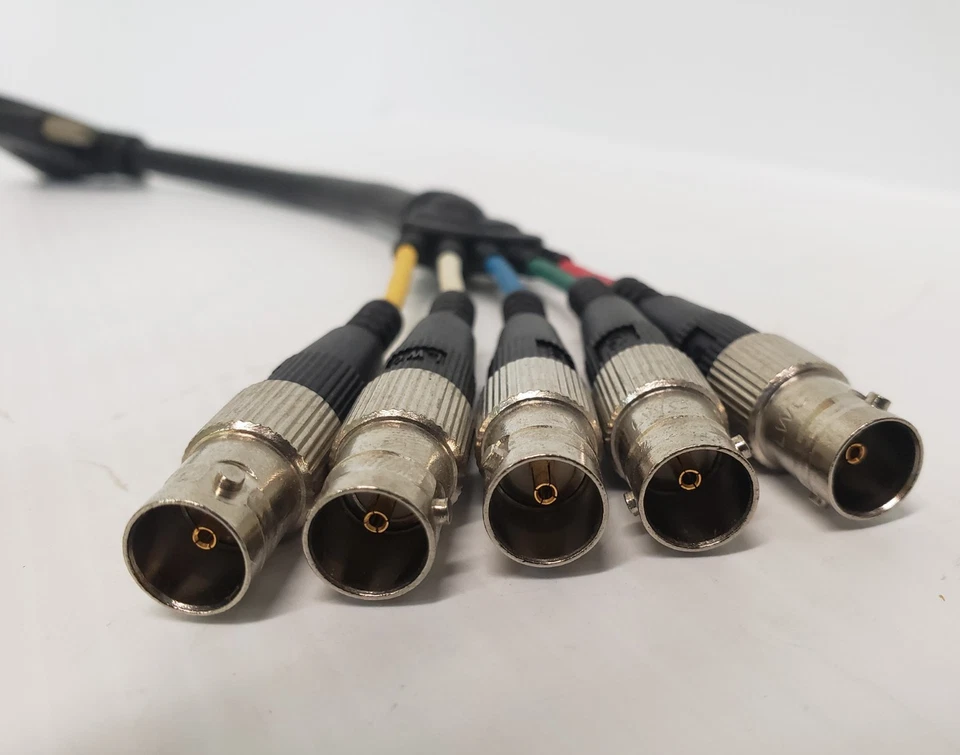 Liberty Wire & Cable LWC Female VGA to Component BNC RGBHV Cable Adapter Harness - Image 3 of 4