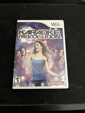 Karaoke Revolution Nintendo Wii Game With Manual Good Condition