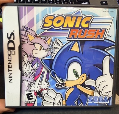 Sonic Rush (Nintendo DS, 2005) CIB Complete Tested Working