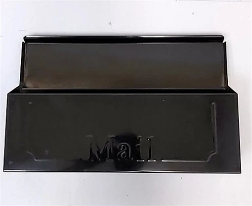 Solar Group THHB0001 Galvanized Steel Horizontal Wall Mount Mailbox Black - Image 3 of 4