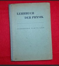 DDR Physik Optik 7. Klasse 1953 Lehrbuch * Fotokamera Praktika - Ernst Abbe Jena
