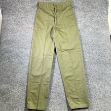 Vintage US Military Pants Mens Fit 31x35 Olive Green OG 107 Utility Trouser Army