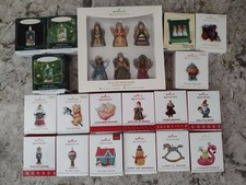 Lot of 24 Miniature Hallmark Ornaments 1999-2...