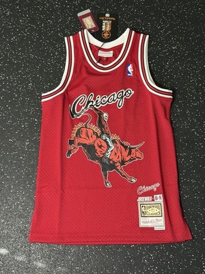 Mitchell Ness Chicago Bulls Juice WRLD Jersey Mens X-Small
