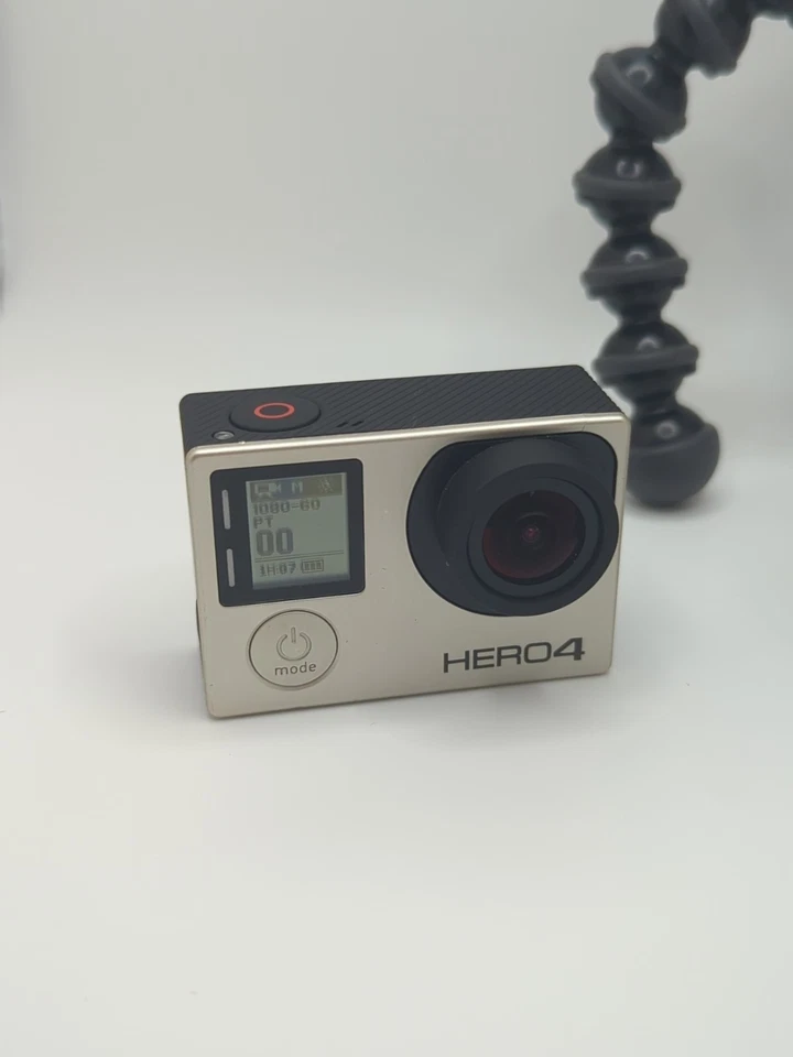 GoPro Hero4 Action Camera Silver 2014 Tested With Tripod - Image 2 of 4