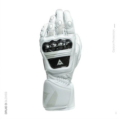 Dainese druid 3 white leather gloves motorcycle gloves | eBay