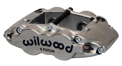 Wilwood 120-13265 Forged Superlite Radialer Bremssattel Rechts 4 Kolben Nickel