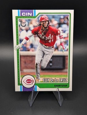 2026 Topps Series 1 #150 - Elly De La Cruz - SP Vintage Stock Parallel /99