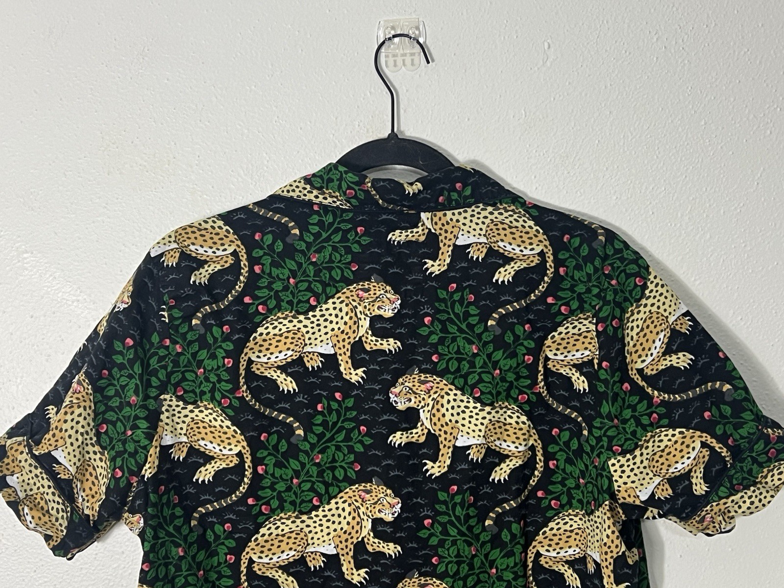 Printfresh Bagheera Leopard Print Short Sleeve Or… - image 8