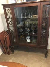 antique china cabinet