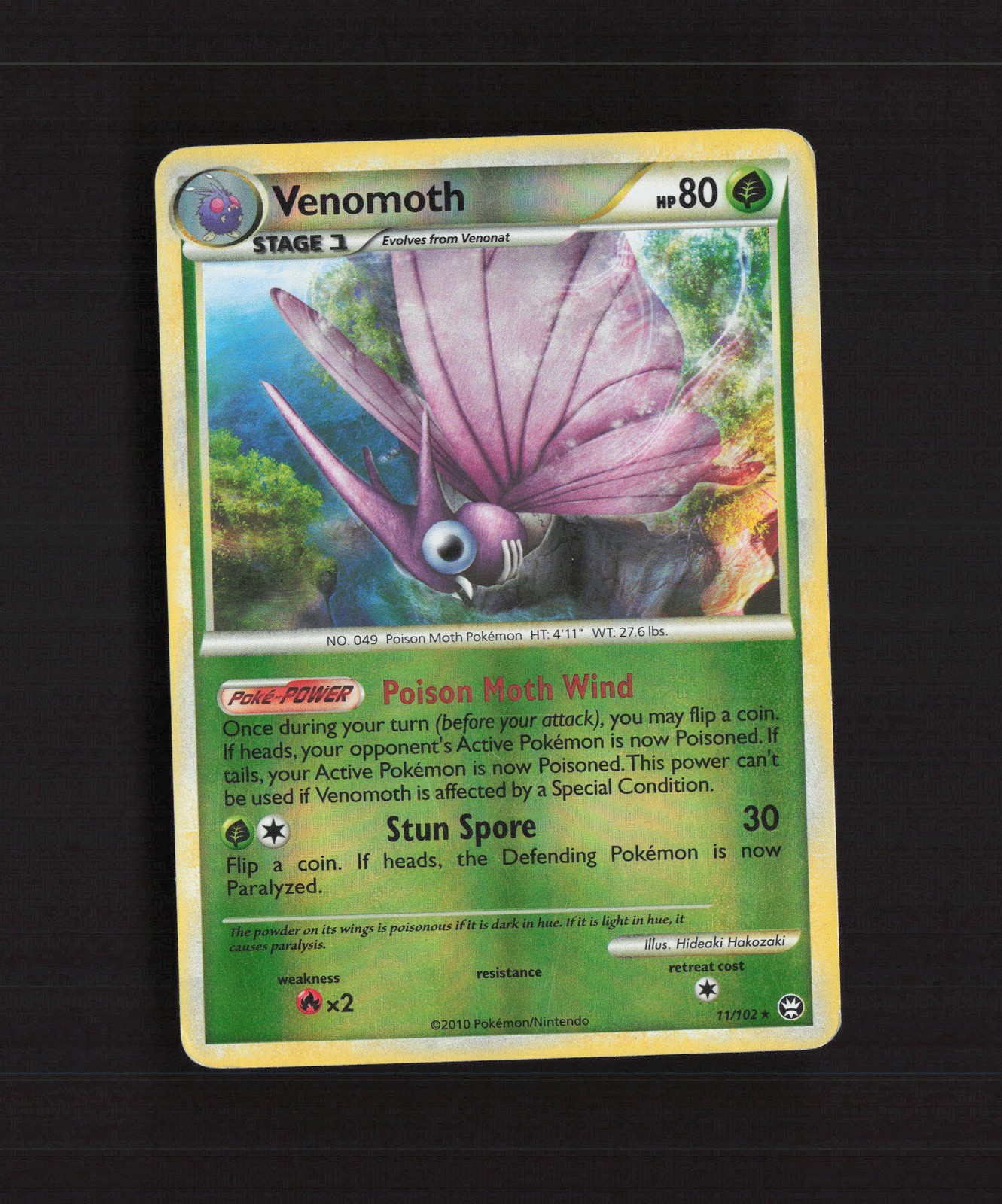 Aggron 1/102 Triumphant Reverse Holo Rare Pokemon Card LP