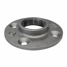 5 Pack - 1-1/4 In. Black Pipe Flange - 501445