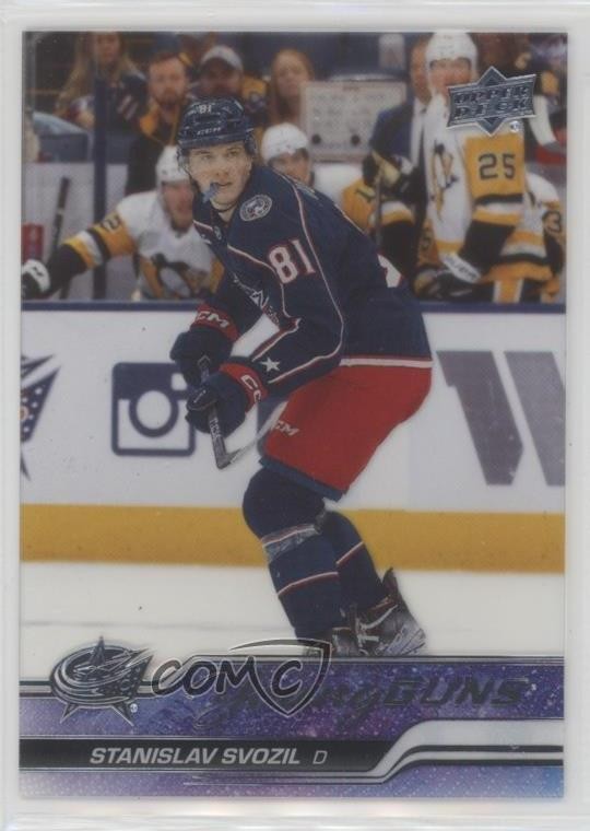 2023-24 Upper Deck Series 2 Young Guns Clear Cut Stanislav Svozil #461 8hf