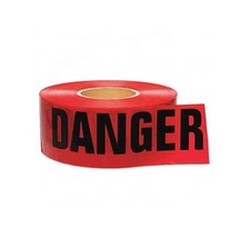 1 Roll Danger Safety Tape, 3-inch x 1000 feet, Hazard Safety Tape