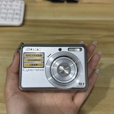 Sony Cyber-Shot DSC-S930 Silver Digital camera 10.1 MP good condition